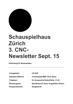3. CNC-Newsletter, September 2015