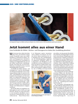 Jetzt kommt alles aus einer Hand