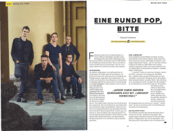 EINE RUNDE POP, BITTE