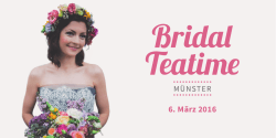 Info-Broschüre zur Bridal Teatime