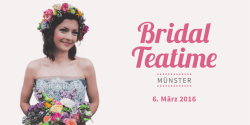 Info-Brosch&uuml;re zur Bridal Teatime
