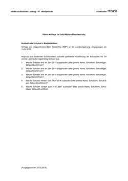 Drs. 17/5239 - Nieders&auml;chsischer Landtag