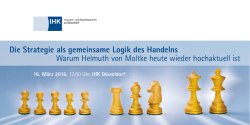 Die Strategie als gemeinsame Logik des Handelns