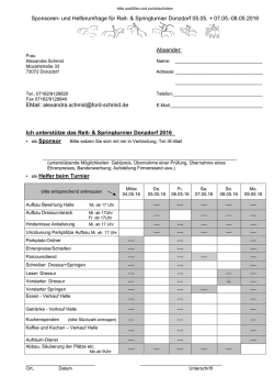 Helfer - LPSV Donzdorf Alb/Fils