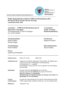 Herren 50 - 2016