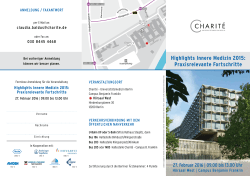 Highlights Innere Medizin 2015: Praxisrelevante Fortschritte