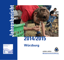 Jahresbericht 2014 2015 Jahresbericht