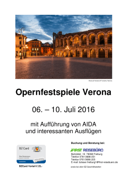 Opernfestspiele Verona
