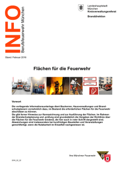 Fl&auml;chen f&uuml;r die Feuerwehr