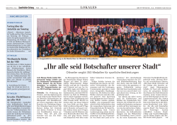 Saarbrücker Zeitung vom 24.02.16