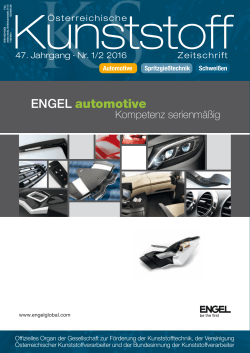 österreichische Kunststoff-Zeitschrift Ausgabe 01/02 2016