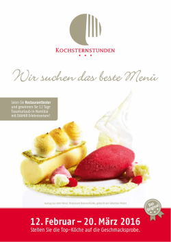jetzt downloaden - Kochsternstunden