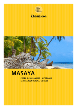 Reise als PDF - Cham&auml;leon Reisen GmbH