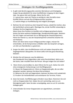 HP-Konfliktstrategien