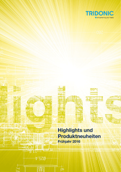 Highlights und Produktneuheiten