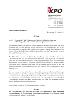 Historischer Pfad