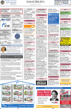 IMMOBILIEN - Wochenblatt