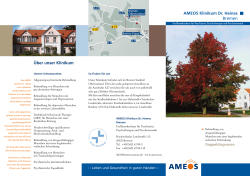 AMEOS Klinikum Dr. Heines Bremen Über unser Klinikum