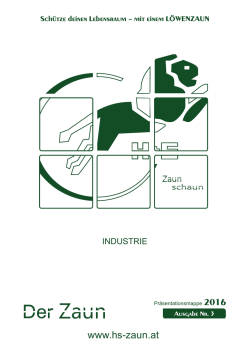 Industrie - H+S Zauntechnik