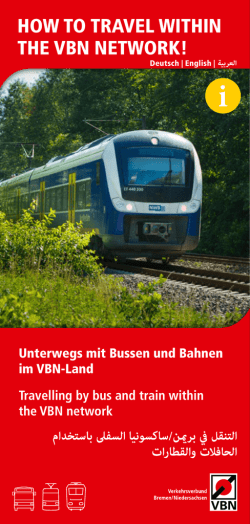 HOW TO TRAVEL WITHIN THE VBN NETWORK!