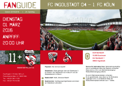 Fanguide - Fan-Projekt 1. FC Köln 1991 eV