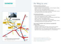 Ihr Weg zu uns