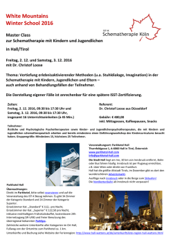 HALL Winter School 2. - IST