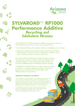 SYLVAROAD™ RP1000 Performance Additive