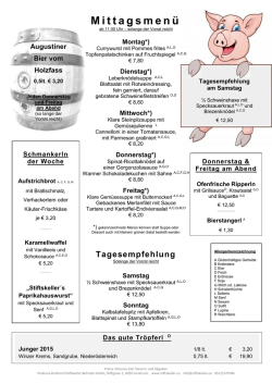 Die aktuelle Wochnkarte als pdf