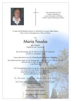 Fauska Maria25.02.2016