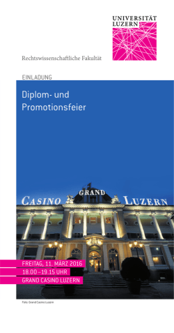 Diplom- und Promotionsfeier