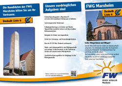 FWG Marxheim - FWG Hofheim eV