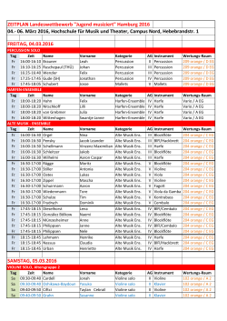 ZEITPLAN Landeswettbewerb "Jugend musiziert" Hamburg 2016 04