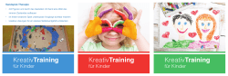 Flyer Kreativ-Training Kinder pdf
