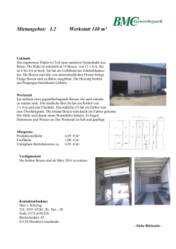 I.2 Werkstatt 140m&sup2;