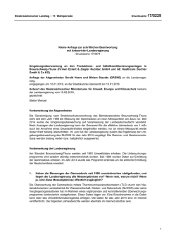 Drs. 17/5229  - Nieders&auml;chsischer Landtag