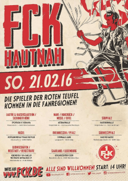 „HAUTNAH“ am 21.02.2016 zu uns nach Waldsee