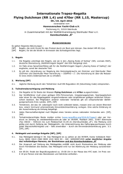 Int. Trapezregatta