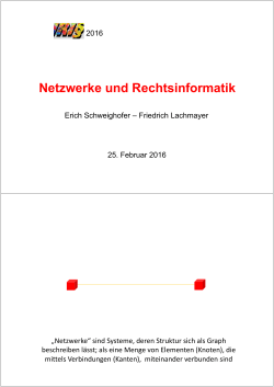 Schweighofer Lachmayer IRIS 2016 Netzwerke