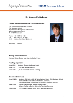 Dr. Marcus Kreikebaum