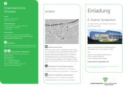 Einladung - My Medical Education
