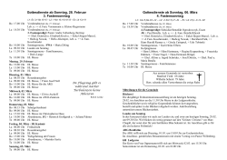 Gemeindenachrichten Aktuell