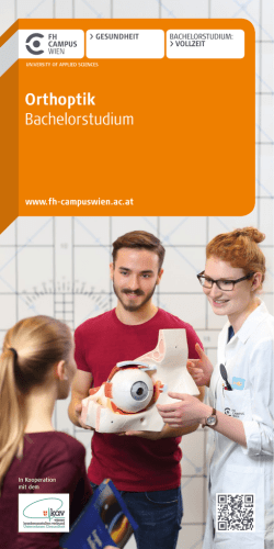 Info-Folder Orthoptik