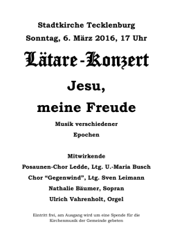 Jesu, meine Freude
