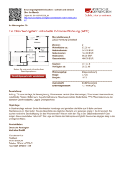 Ein tolles Wohngef&uuml;hl: individuelle 2-Zimmer