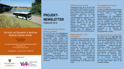 projekt- newsletter - Schulnetz und Busverkehr
