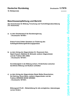 18/7676 - Datenbanken des deutschen Bundestags