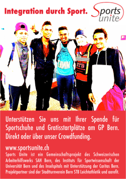 Integration durch Sport.