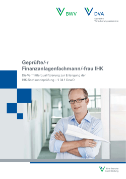 Broschüre Finanzanlagenfachmann/-frau IHK PDF , 332.74 KB