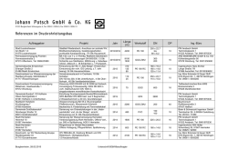 Druckrohrleitungsbau - Johann Potsch GmbH & Co. KG